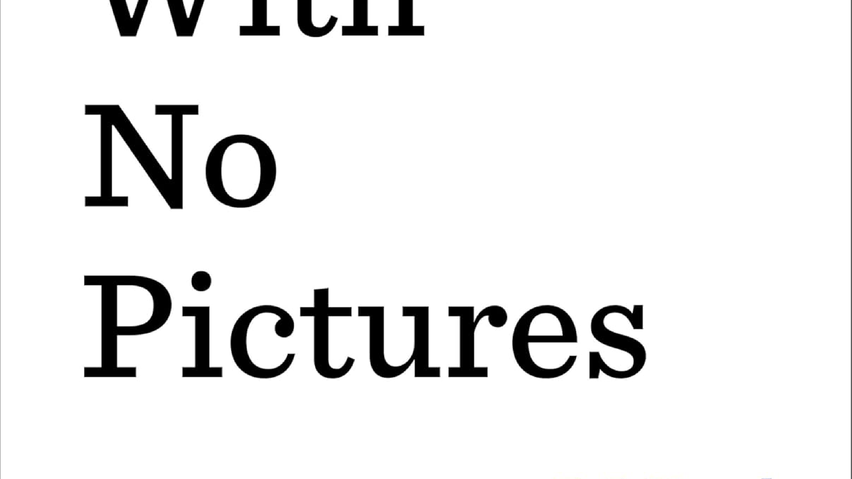 The Book With No Pictures
